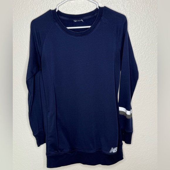 New Balance Tops - New Balance Women’s Sweatshirt Navy Blue Size Medium
